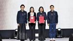 อริสา บำรุงสุข ผู้อำนวยการฝ่ายกฎหมาย กลุ่มบริษัท ยูนิลีเวอร์ ประเทศไทย ร่วมพิธีลงนามบันทึกข้อตกลงความร่วมมือ คุ้มครองทรัพย์สินทางปัญญาบนอินเทอร์เน็ต