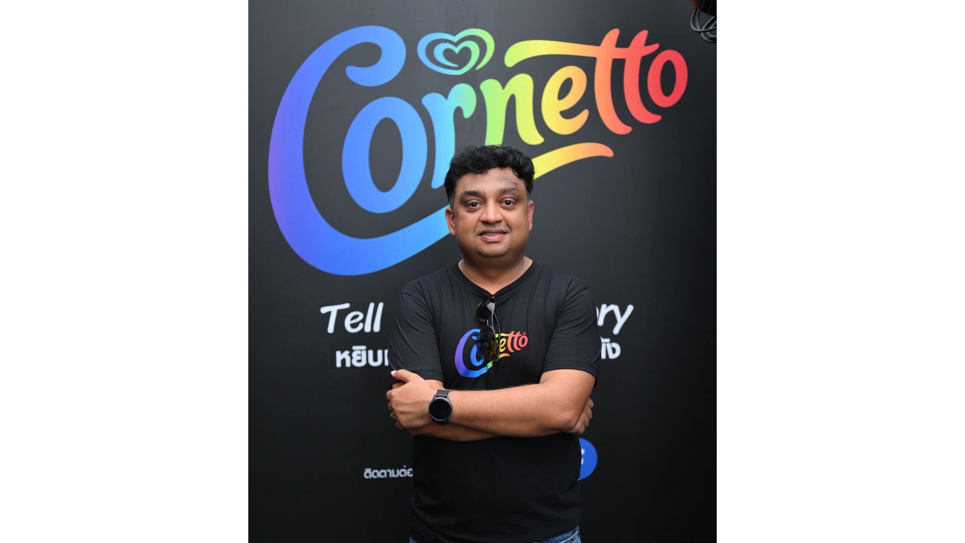 นายอะบิจิต กุลคาลนิ ผู้อำนวยการธุรกิจไอศกรีมประเทศไทย มาเลเซีย สิงคโปร์ เวียดนาม และกลุ่มผลิตภัณฑ์ใหม่