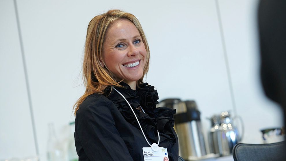 Rebecca Marmot ประธานเจ้าหน้าที่ฝ่ายความยั่งยืนของ Unilever