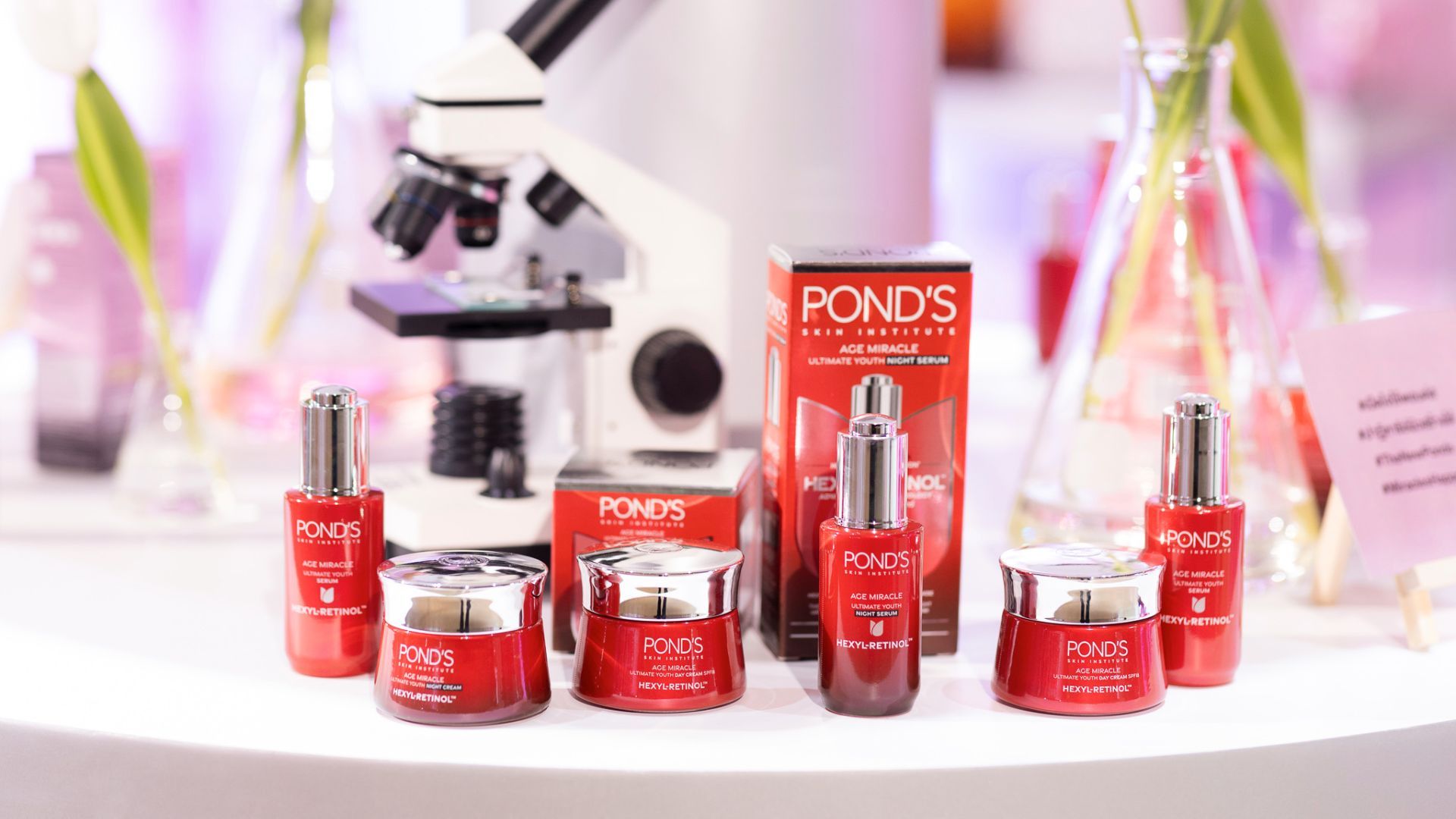 เทคโนโลยีใหม่ในส่วนผสมหลักจากพอนด์ส