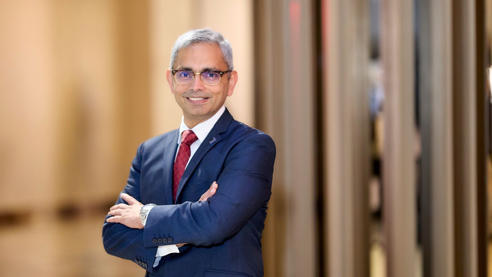 นายอันชุล อะซาวา ประธานบริหารกลุ่มธุรกิจผลิตภัณฑ์ครัวเรือนภาคพื้นอาเซียน และประธานกรรมการบริหารกลุ่มบริษัทยูนิลีเวอร์ ประเทศไทย